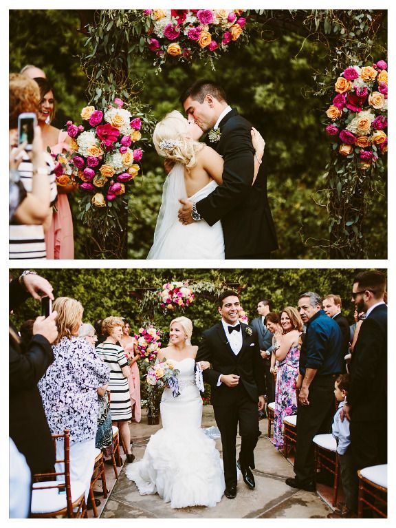 photo colorful-modern-wedding-franciscan-gardens
