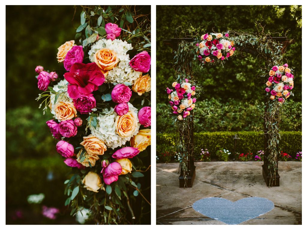 photo colorful-modern-wedding-franciscan-gardens