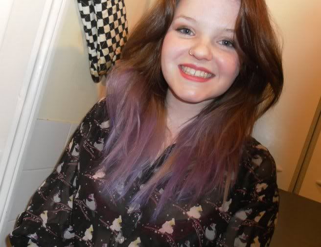 Dip Dye Lilac