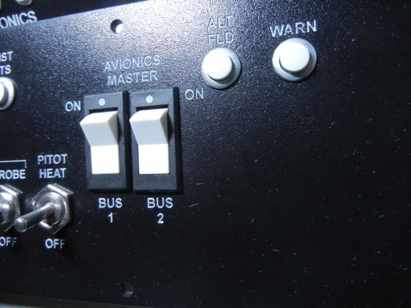 Cessna 172 Circuit Breaker and Switch Panel W/ switches for COCKPIT