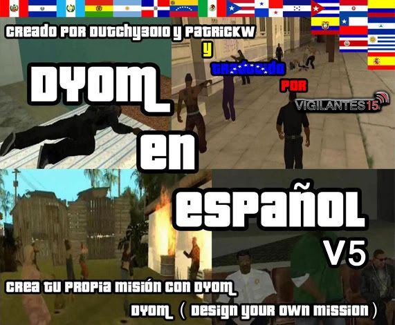 descargar dyom version 5 en español para gta san andreas descargar dyom version 5 en español para gta san andreas