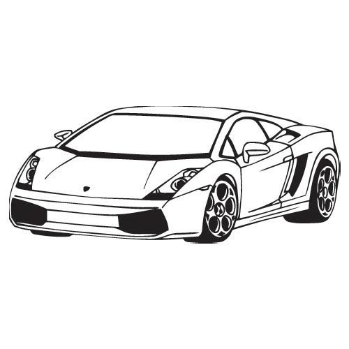 Lamborghini Sticker