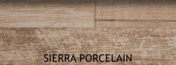 New unique wood look Sierra Porcelain tile line