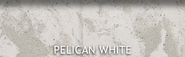 New Q Pelican White quartz countertop