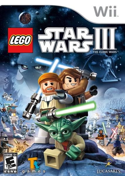Lego Star Wars III The Clone Wars USA WII-DComics LS