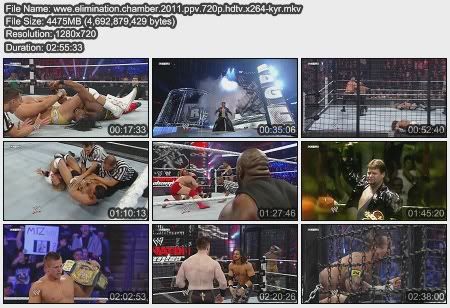 elimination chamber 2011. WWE Elimination Chamber 2011