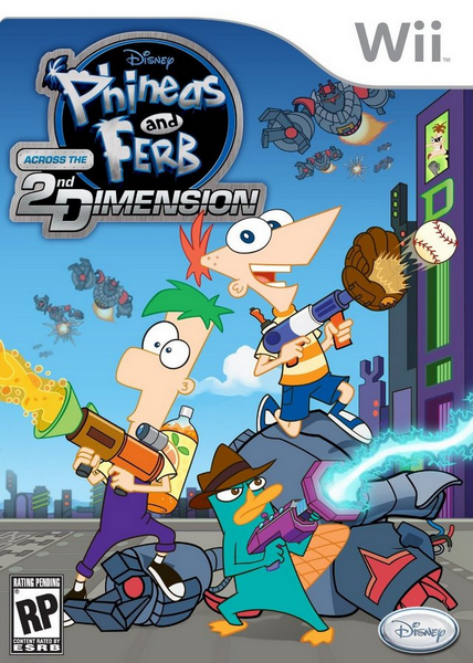 Phineas and Ferb Across the Second Dimension USA WII-SUSHi