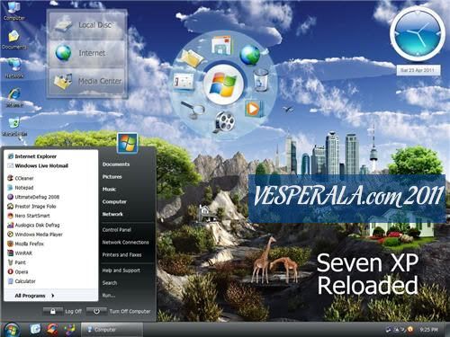 Complete Vista Theme For Windows Xp