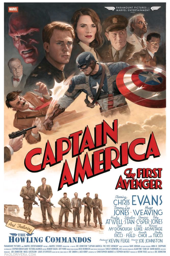 Cap Poster by Paolo Rivera