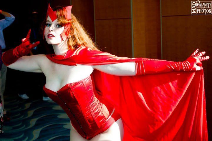 Tallest Silver as the Scarlet Witch