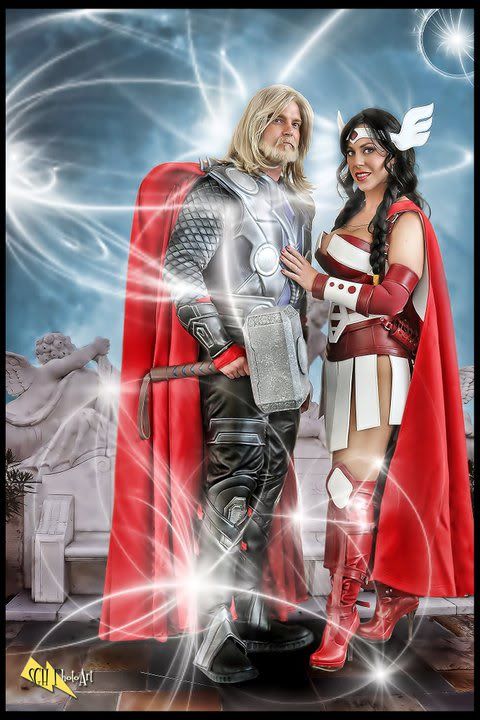 Thor and Sif in Asgard