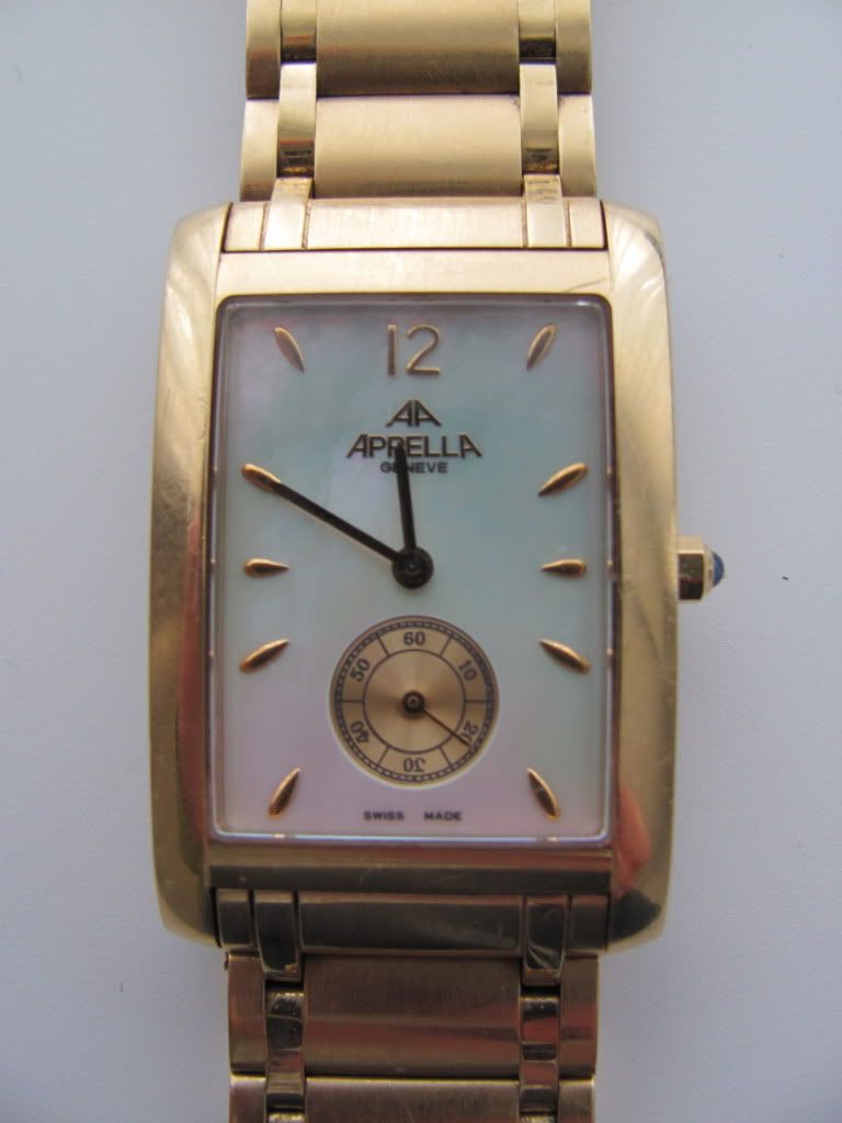 appella 18k solid gold watch price