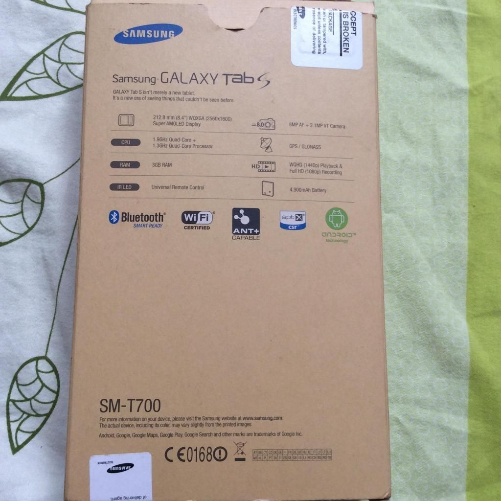 Tab S 8.4in wifi T700, Asus Fonepad 7 2s2s, Acer Iconia B1-740 wifi - 1