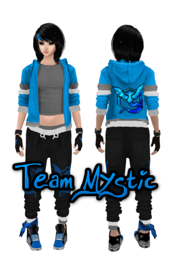 team mystic pixel hoodie
