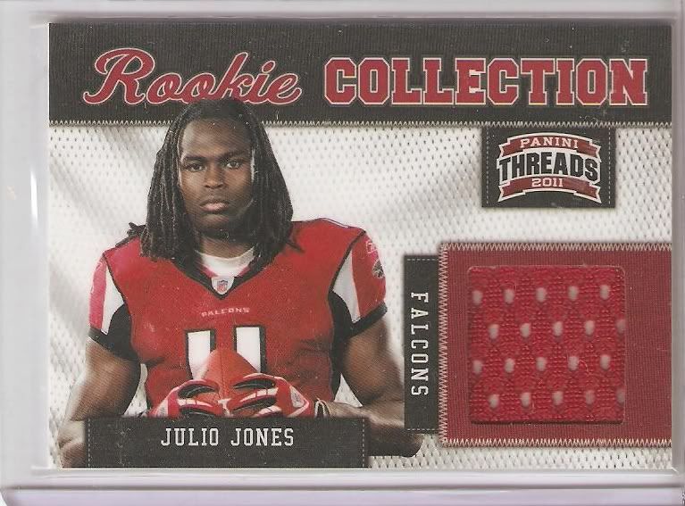 2011 Donruss Threads Rookie Collection Julio Jones JSY