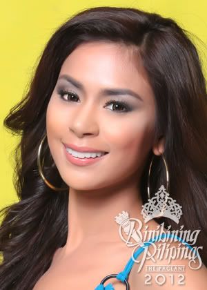 Bb Binibining Pilipinas 2012 Beauty Pageant Contest Angelee Claudette delos Reyes