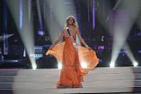 Miss Universe 2011 Presentation Show Evening Gown Preliminary Competition Finland Pia Pakarinen