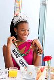 miss universe 2011 leila lopes after crowning