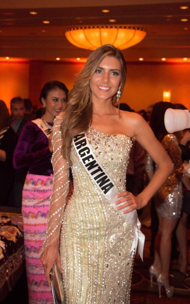 Miss Universe 2014 National Gift Auction Argentina Valentina Ferrer