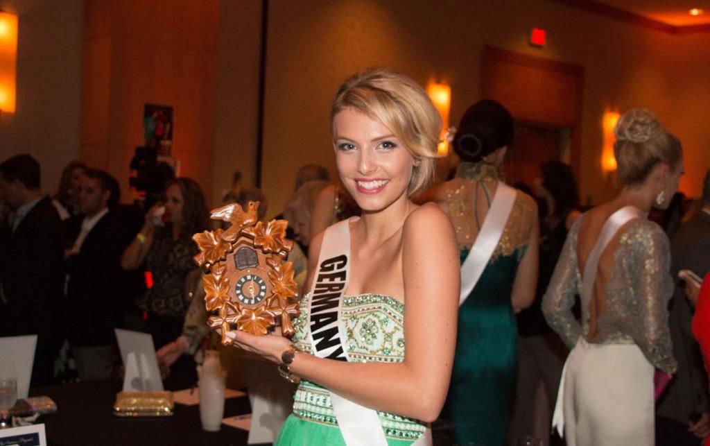 Miss Universe 2014 National Gift Auction Germany Josefin Donat