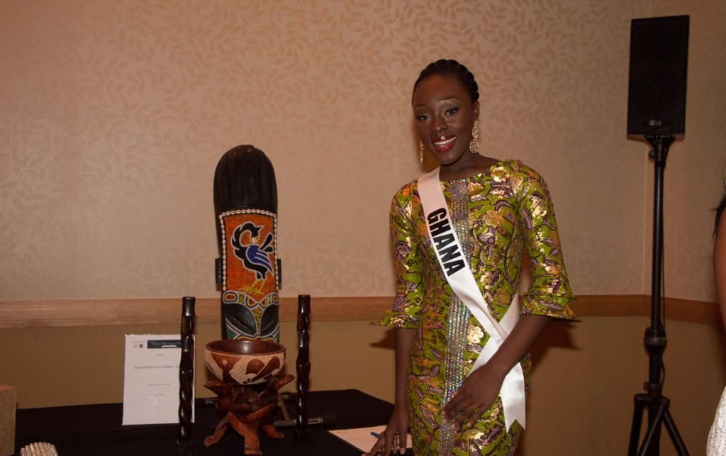 Miss Universe 2014 National Gift Auction Ghana Abena Appiah