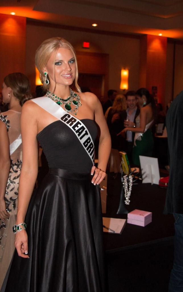 Miss Universe 2014 National Gift Auction Great Britain Grace Levy