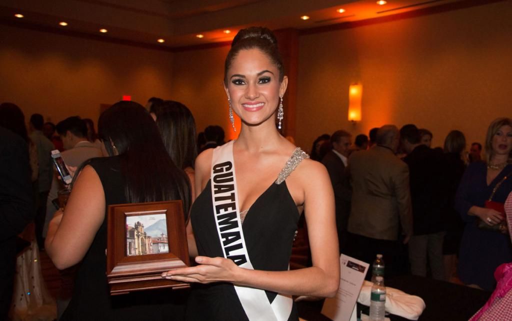 Miss Universe 2014 National Gift Auction Guatemala Ana Luisa Montufar