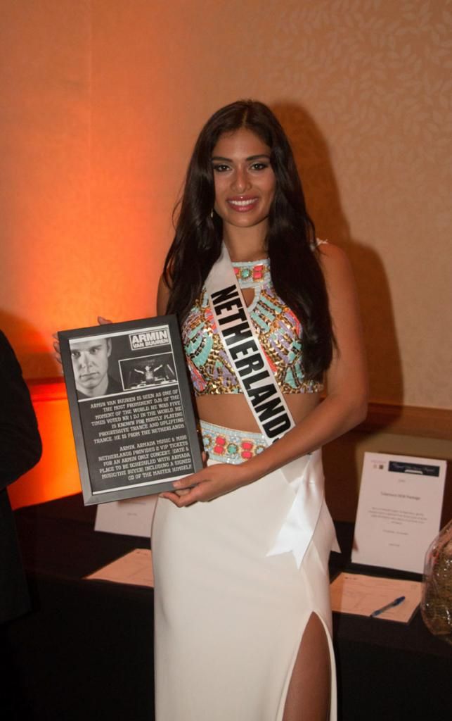 Miss Universe 2014 National Gift Auction Netherlands Yasmin Verheijen