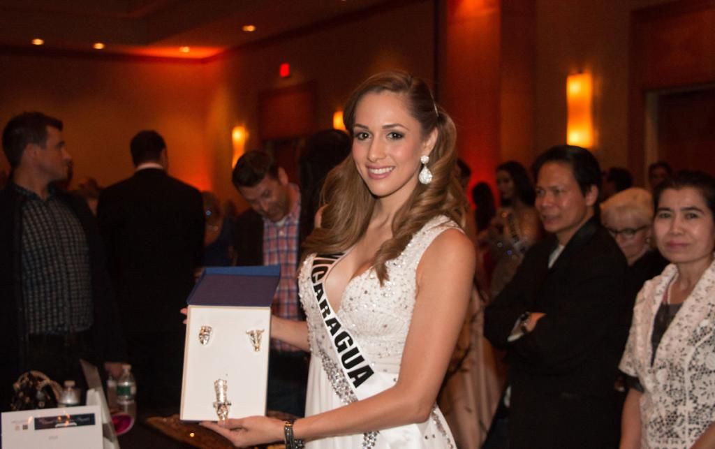 Miss Universe 2014 National Gift Auction Nicaragua Marline Barberena