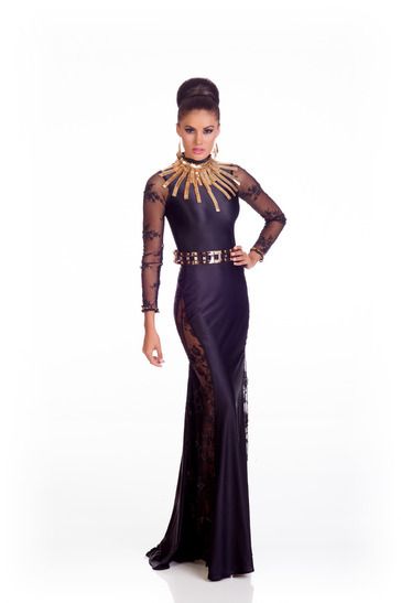 Miss Universe 2014 Evening Gown Portraits El Salvador Patricia Murillo