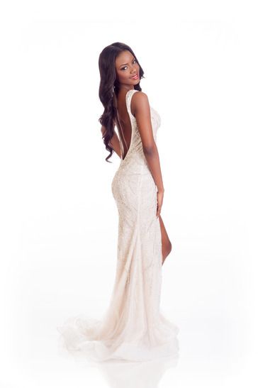 Miss Universe 2014 Evening Gown Portraits Gabon Maggaly Nguema
