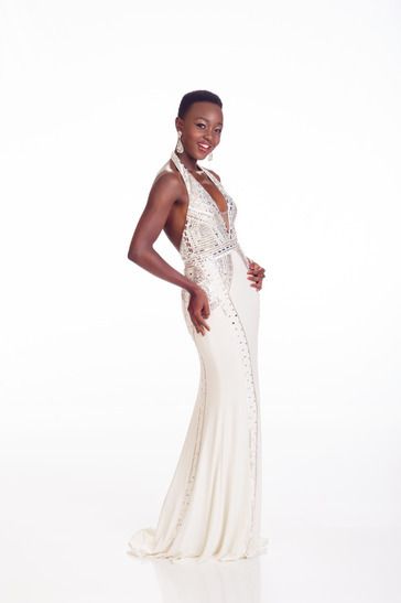 Miss Universe 2014 Evening Gown Portraits Kenya Gaylyne Ayugi