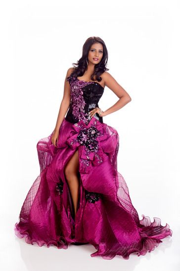 Miss Universe 2014 Evening Gown Portraits Mauritius Pallavi Gungaram
