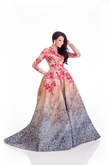 Miss Universe 2014 Evening Gown Portraits Russia Yulia Alipova