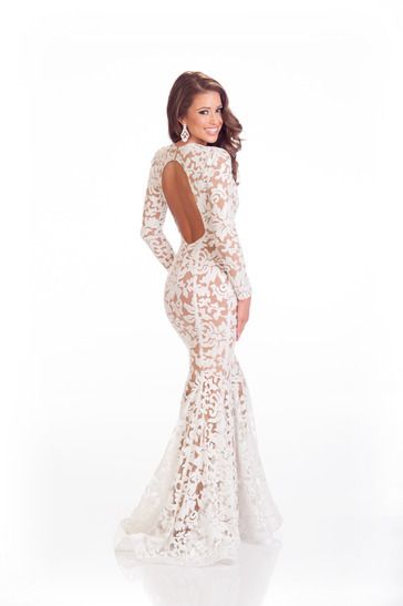 Miss Universe 2014 Evening Gown Portraits USA Nia Sanchez