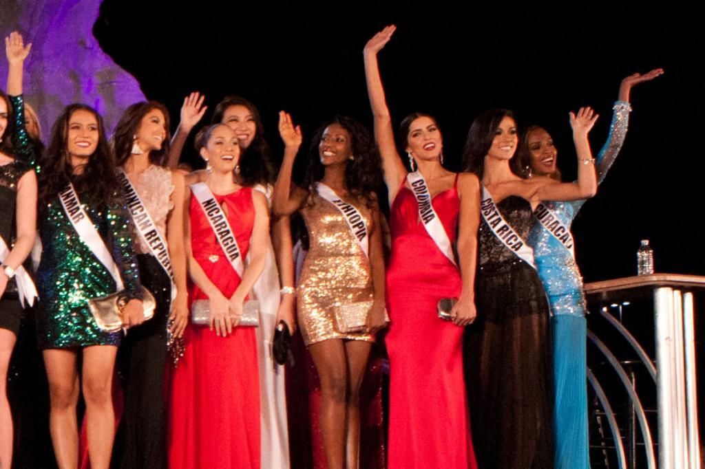 Miss Universe 2014 Welcome Party Event at Downtown Doral Park