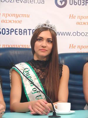 miss queen of the ukraine earth 2011 winner christine oparin