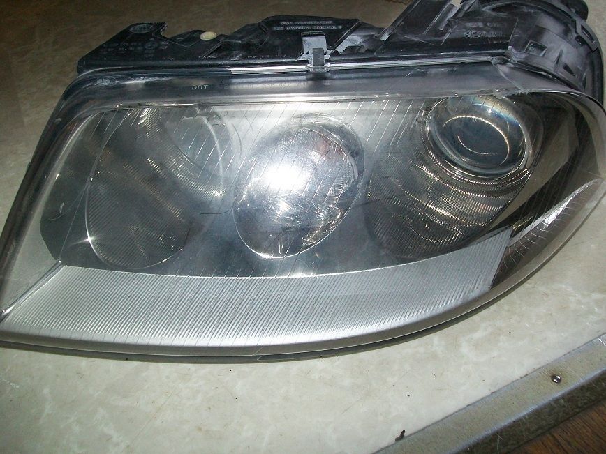 passat w8 headlights