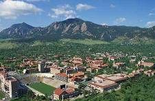 Image of the University of Colorado at Boulder campus.