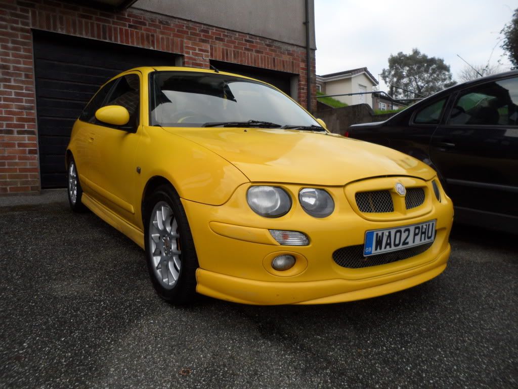 My 1st MG ZR in trophy yellow! theMGZR.co.uk MG ZR forum