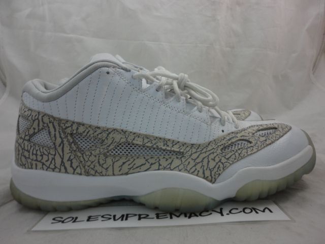 Nike Air Jordan XI 11 Retro Low WHITE COBALT ZEN GREY 13  