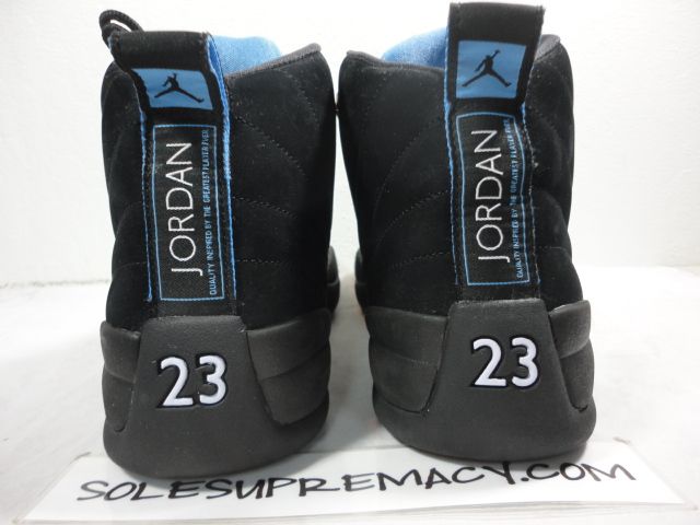 Nike Air Jordan XII 12 Retro i v vi xi BLACK NUBUCK 13  