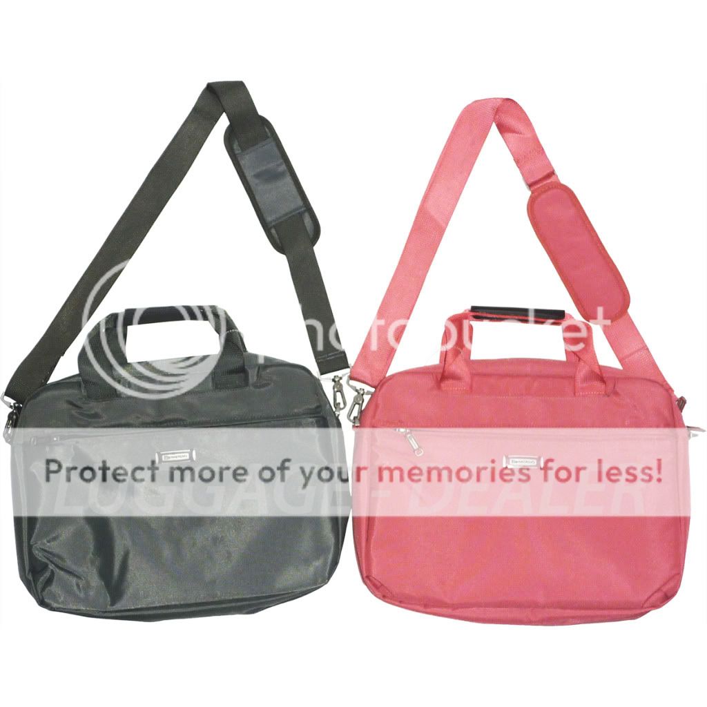 15.4 PINK Laptop Notebook Sleeve 15.6 Carrier Bag Case Messenger 14 