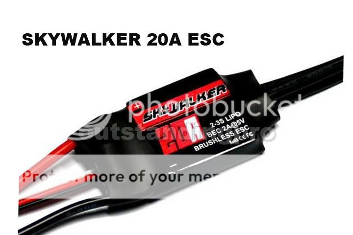   SKYWALKER 20A Build in BEC 2A Brushless ESC RC 250 helicopter