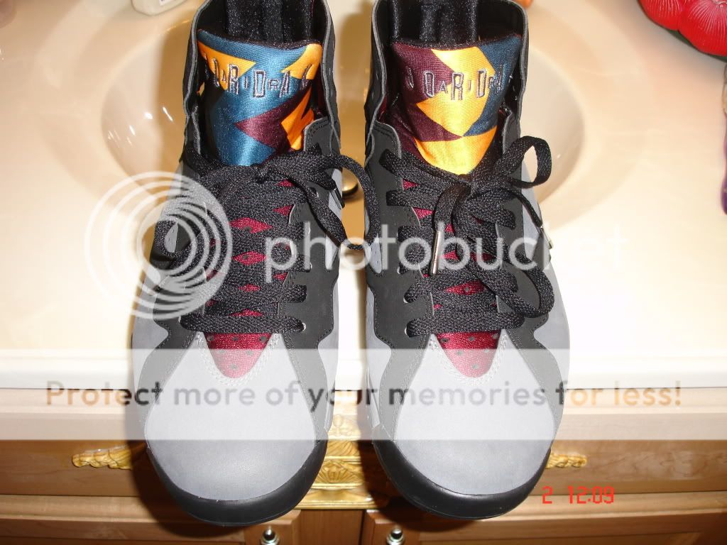 AIR JORDAN RETRO 7 BORDEAUX SIZE 10 *VERY NEAR DEADSTOCK*  